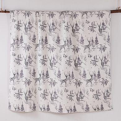 Levtex Home Villa Lugano Whimsical Winter Sleigh Bells Quilt or Sham