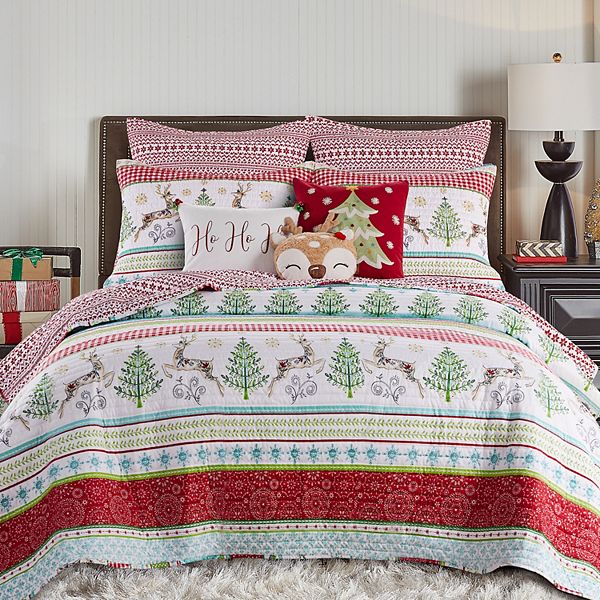 Levtex Home Merry & Bright Comet & Cupid Quilt or Sham
