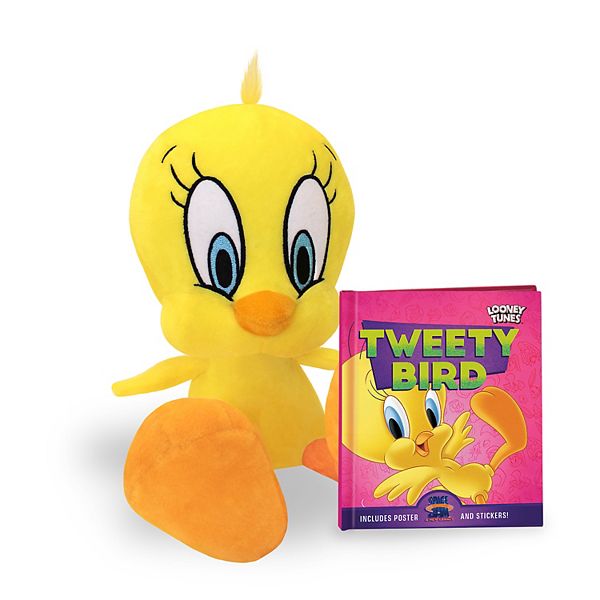 Fun Zoo Cartoon Character Tweety Bird with headphones Stuffed Soft