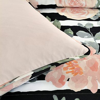 Lush Decor Amara Watercolor Rose 5-piece Quilt Set with Shams