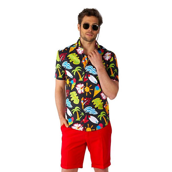 Men's OppoSuits Beach Button-Down Shirt