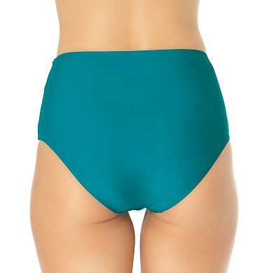 Women's Catalina Twist-Front High Waist Swim Bottom