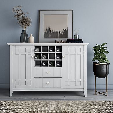 Simpli Home Bedford Sideboard Buffet Table