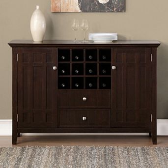 Simpli Home Bedford Sideboard Buffet Table