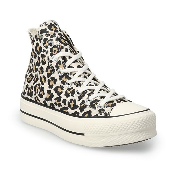 Women's Converse Chuck Taylor All Star Archive Leopard Print High-Top  Platform Sneakers