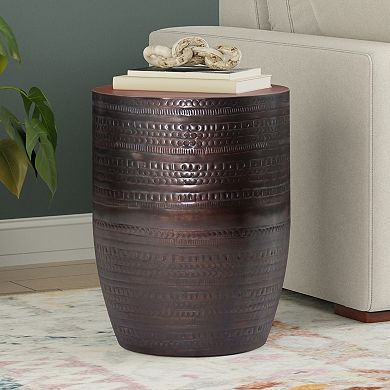 Simpli Home Johnsen Large Accent End Table