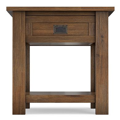 Simpli Home Monroe End Table
