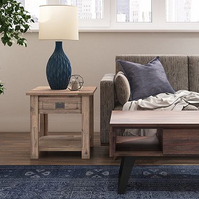 Simpli Home Monroe End Table