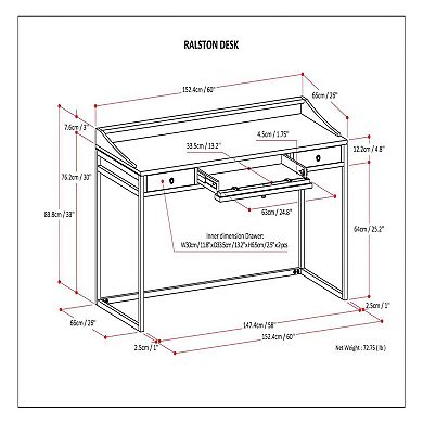 Simpli Home Ralston Desk