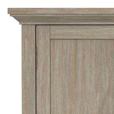 Simpli Home Redmond Low Storage Cabinet