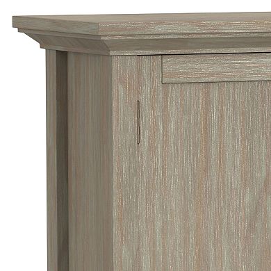 Simpli Home Redmond Low Storage Cabinet