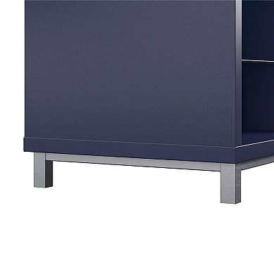 Ameriwood Home Lumina Deluxe Fireplace TV Stand