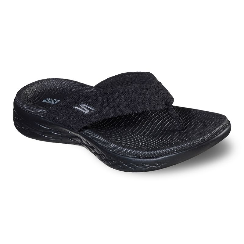 UPC 194428170701 product image for Skechers On the GO 600 Sunny Women's Thong Sandals, Size: 5, Oxford | upcitemdb.com