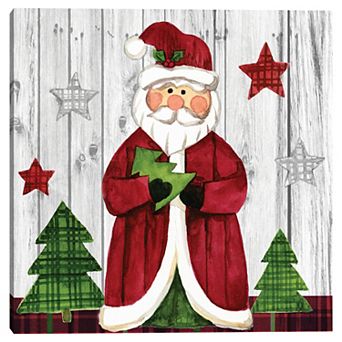 Fine Art Canvas Country Folk Santa Elena Vladykina Canvas Wall Art