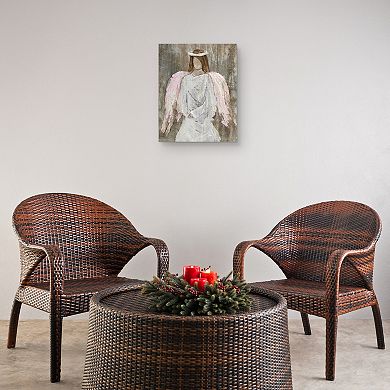 Master Piece Rustic Angel II Canvas Wall Art