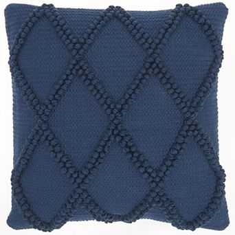 Mina Victory Life Styles Diamond Lattice Throw Pillow