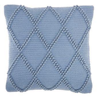 Mina Victory Life Styles Diamond Lattice Throw Pillow