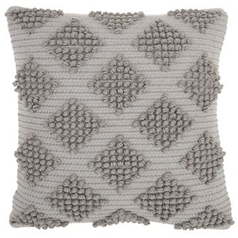 Mina Victory Life Styles Woven Diamonds Throw Pillow
