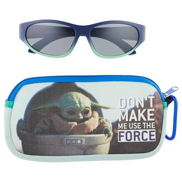 Boys Star Wars The Mandalorian The Child aka Baby Yoda Sunglasses Case Set