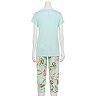 Petite Croft & Barrow® Eyelet Pajama Top & Pajama Pants Set