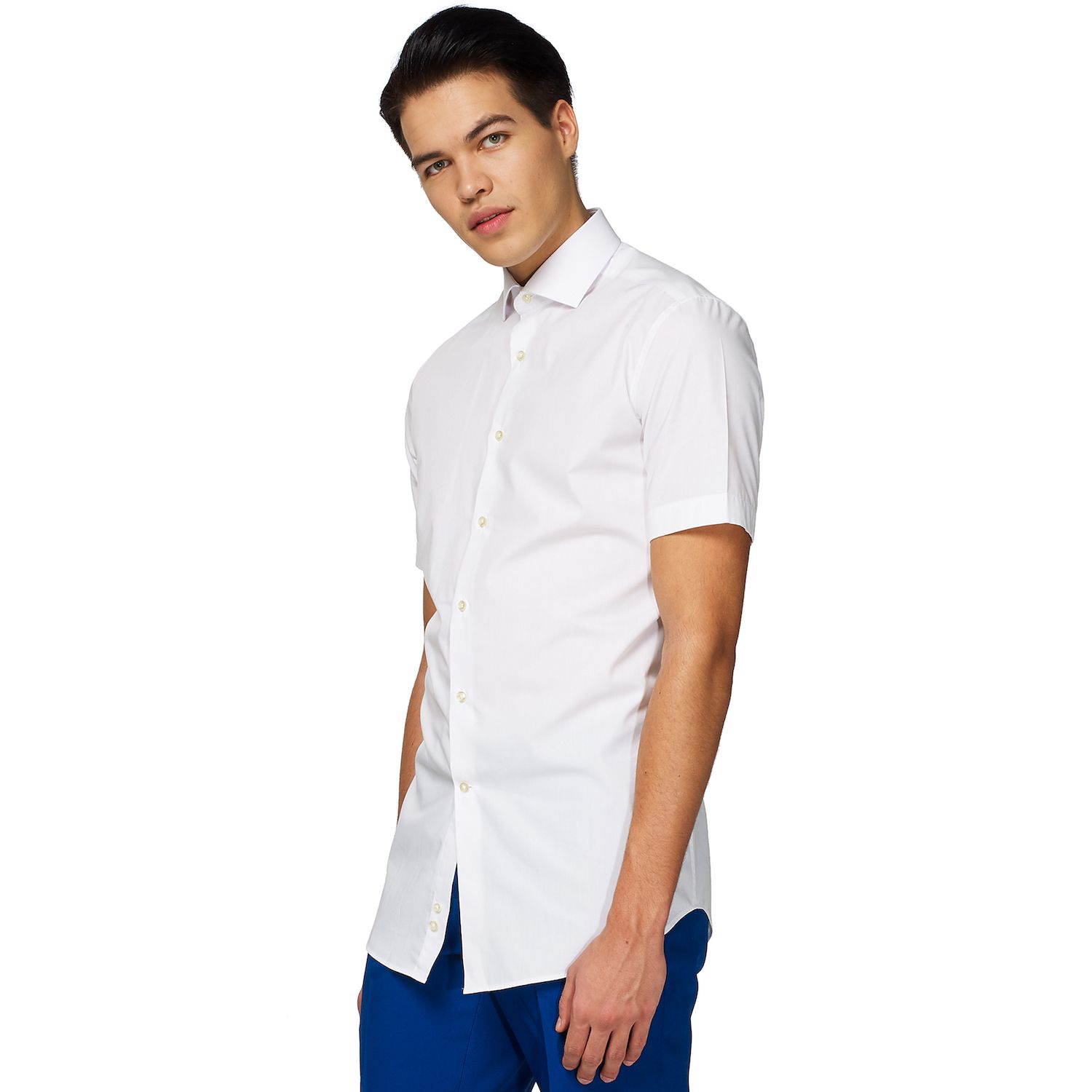 kohls white dress shirt mens