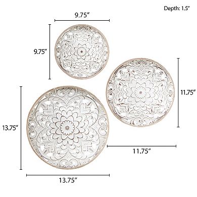 Madison Park Medallion Trio 3-piece Wall Decor Set