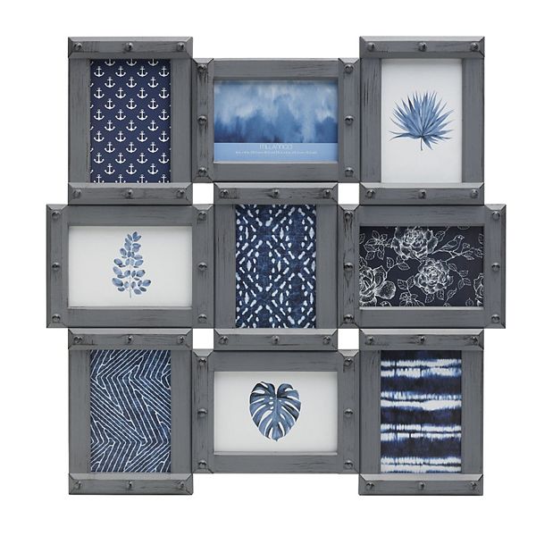 Melannco 9Opening 4" x 6" Collage Frame