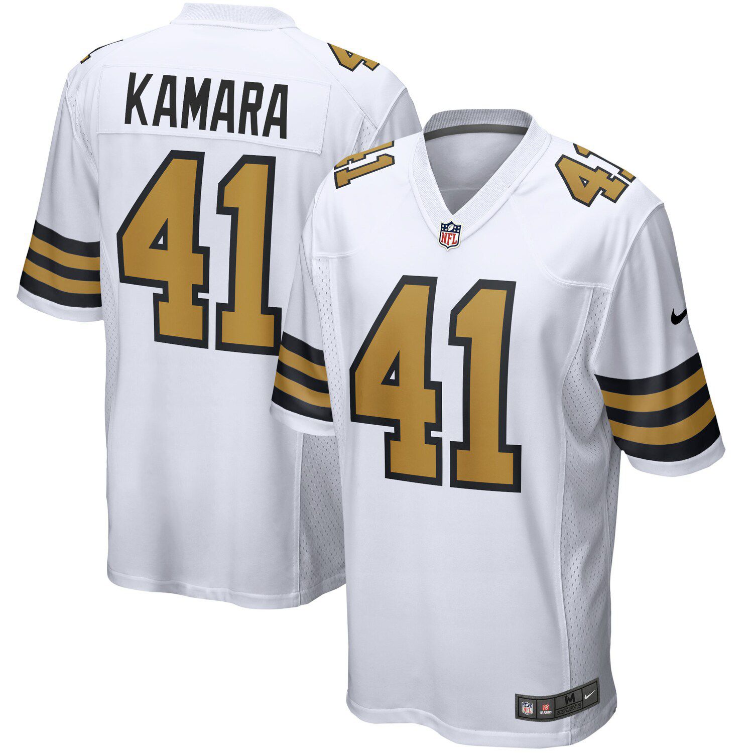 Youth Nike Alvin Kamara Gold New Orleans Saints Inverted Team Game Jersey