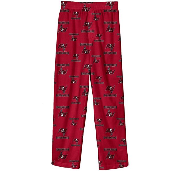 Youth Red Tampa Bay Buccaneers Team Color Pajama Pants