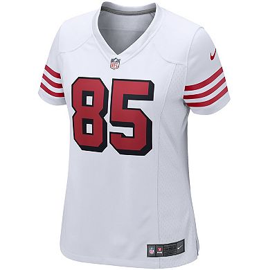 Women's Nike George Kittle White San Francisco 49ers Alternate Game Player Jersey