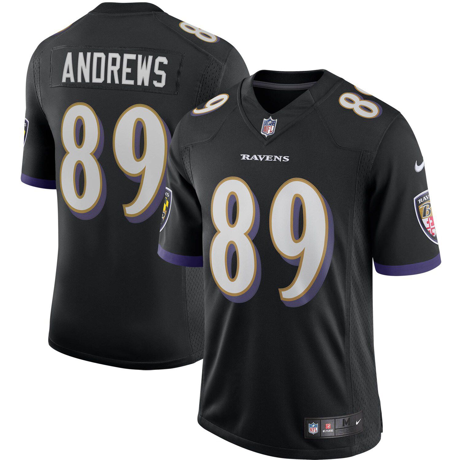 black baltimore ravens jersey