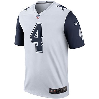 Men's Nike Dak Prescott White Dallas Cowboys Color Rush Legend Player Jersey