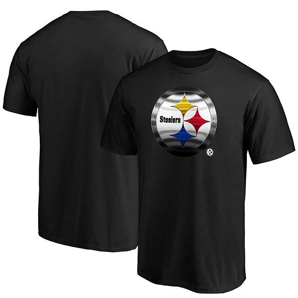 Fanatics Steelers Men's Long Sleeve Black & Yellow T-Shirt - XL