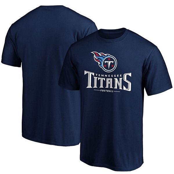 Men's Fanatics Branded Navy Tennessee Titans Big & Tall Team Logo ...