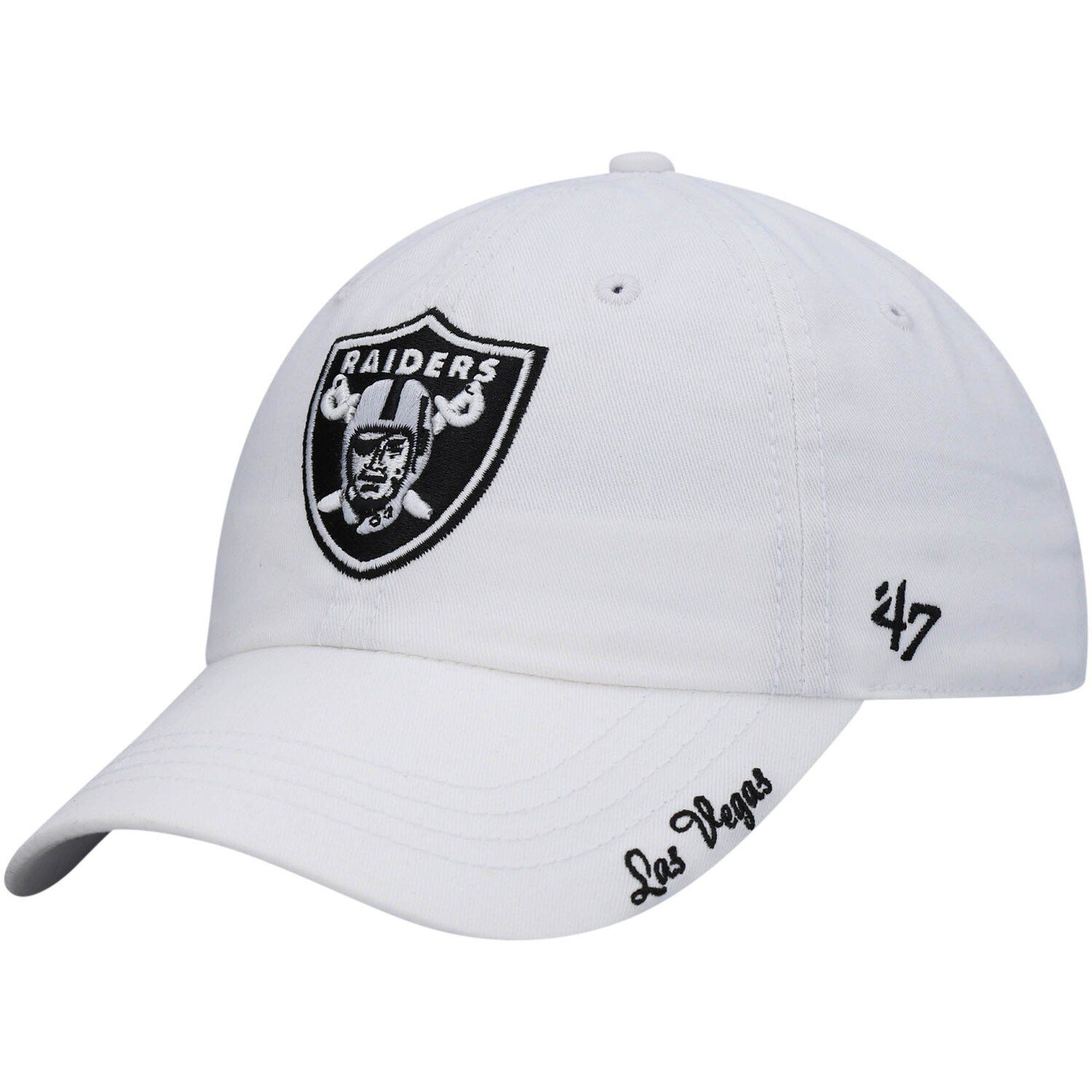 Las Vegas Raiders '47 Girls Youth Rose MVP Adjustable Hat - Pink