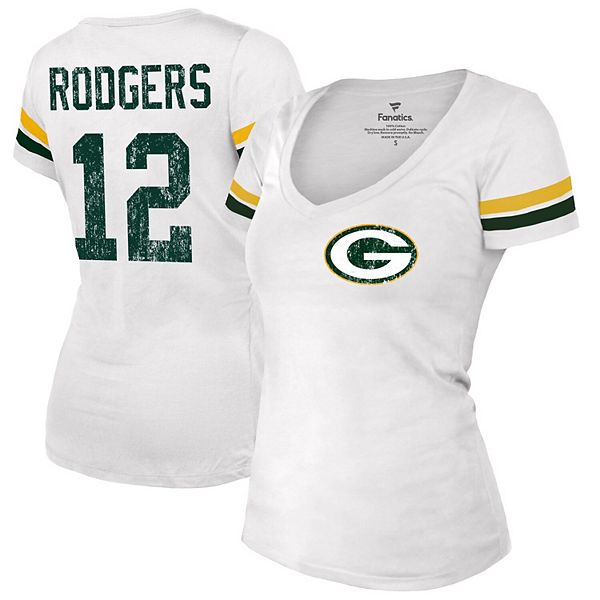 white green bay packers shirt