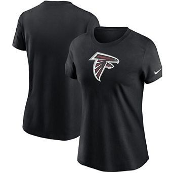 Women's Nike Black Atlanta Falcons Logo Essential T-Shirt