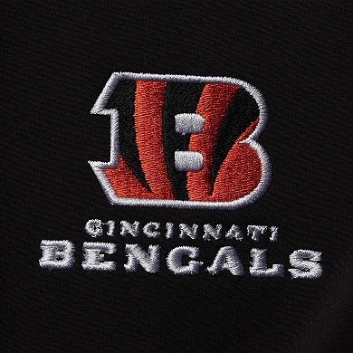 Men's Dunbrooke Black/Gray Cincinnati Bengals Alpha Full-Zip Jacket