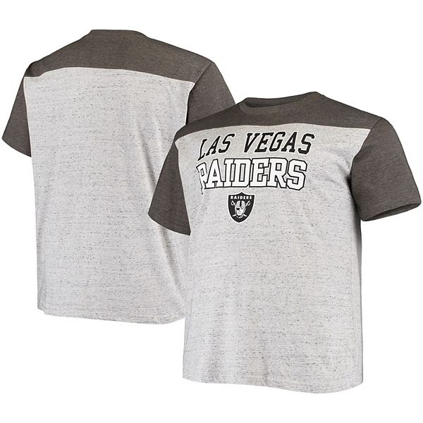 Fanatics Branded Heathered Charcoal Las Vegas Raiders Want to Play T-Shirt