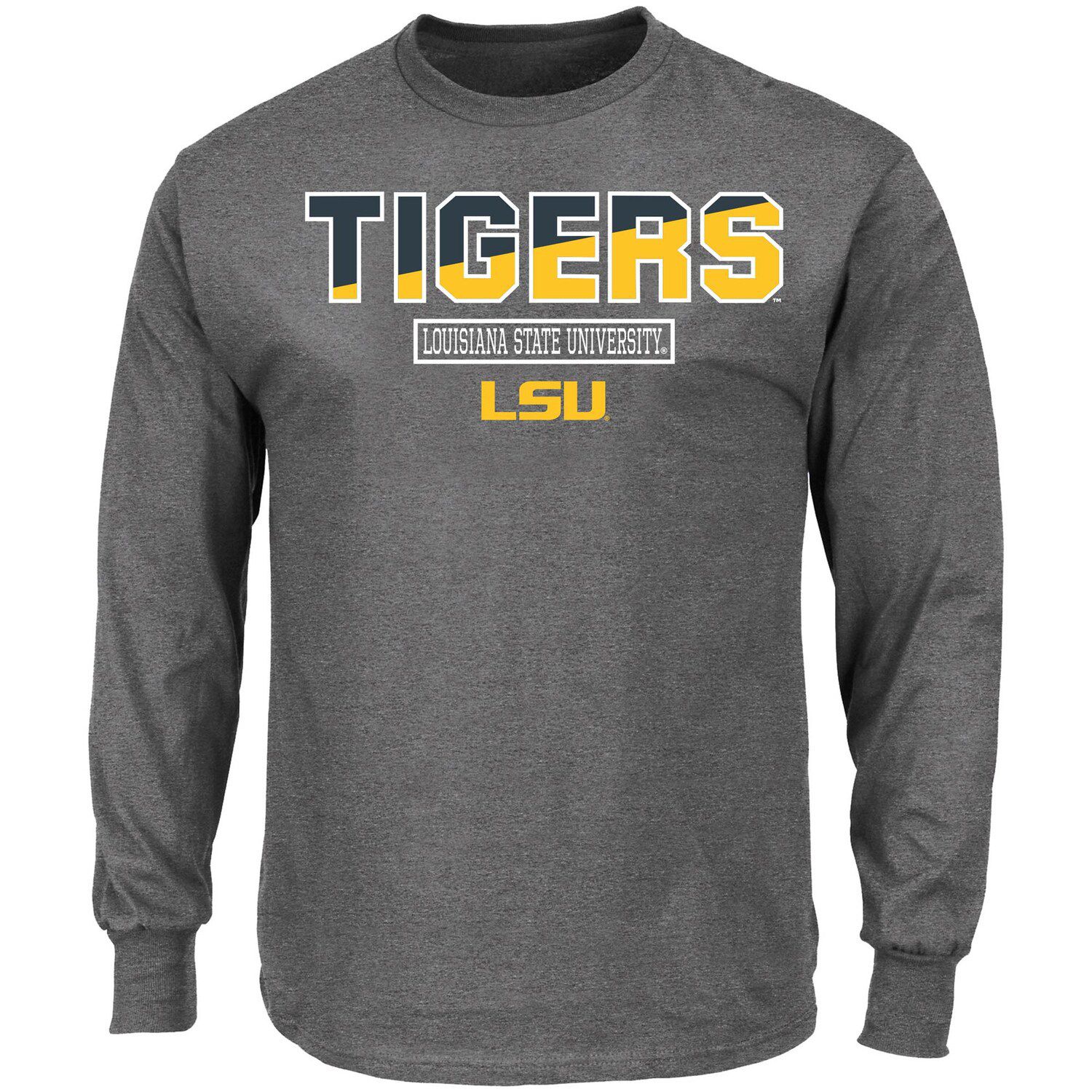 lsu men's long sleeve shirt