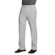 Champion men's open bottom jersey outlet pants