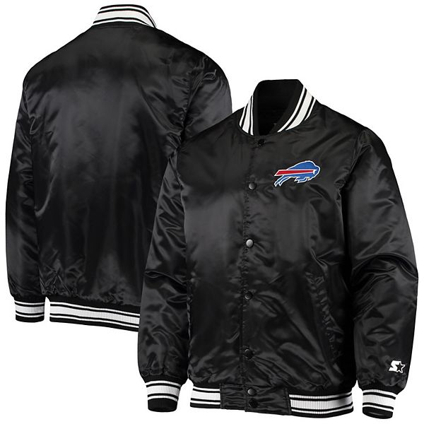 Buffalo Bills Varsity Jacket  Men's Starter Bills Satin Jacket