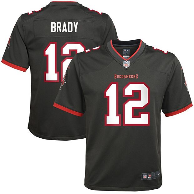 Tom Brady Tampa Bay Buccaneers Nike Women's Alternate Game Jersey - Pewter