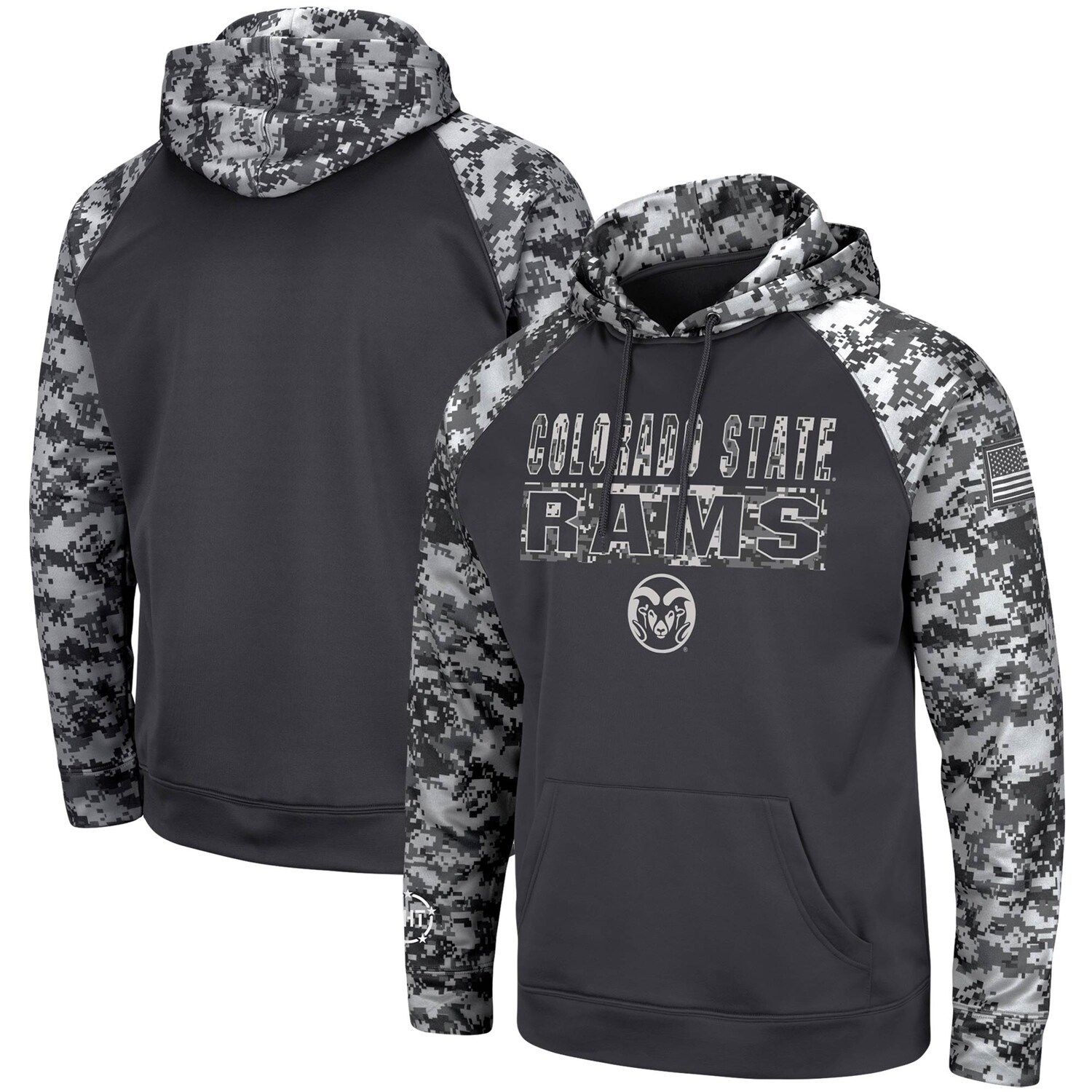 rams military hoodie