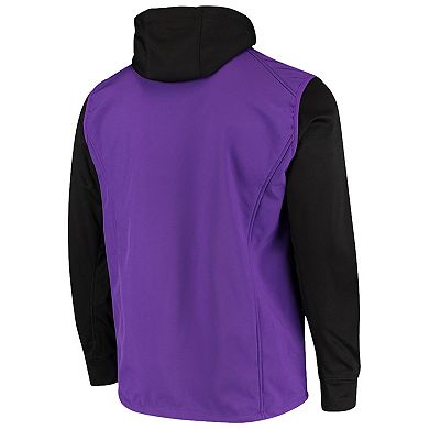 Men's Dunbrooke Purple/Black Baltimore Ravens Alpha Full-Zip Jacket