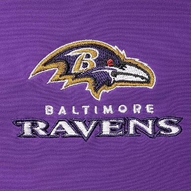Men's Dunbrooke Purple/Black Baltimore Ravens Alpha Full-Zip Jacket