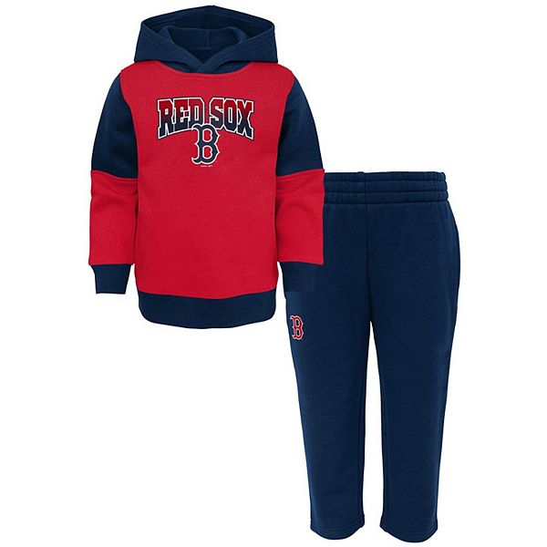 Toddler Boston Red Sox Navy/Gray Play-By-Play Pullover Fleece Hoodie &  Pants Set