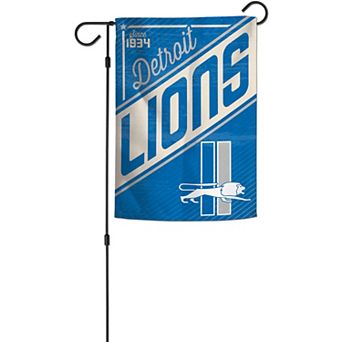 WinCraft Detroit Lions 2-Sided 12'' x 18'' Team Garden Flag