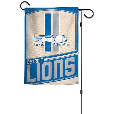 WinCraft Detroit Lions 2-Sided 12'' x 18'' Team Garden Flag
