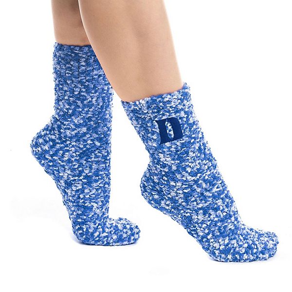Women's ZooZatz Duke Blue Devils Marled Fuzzy Socks